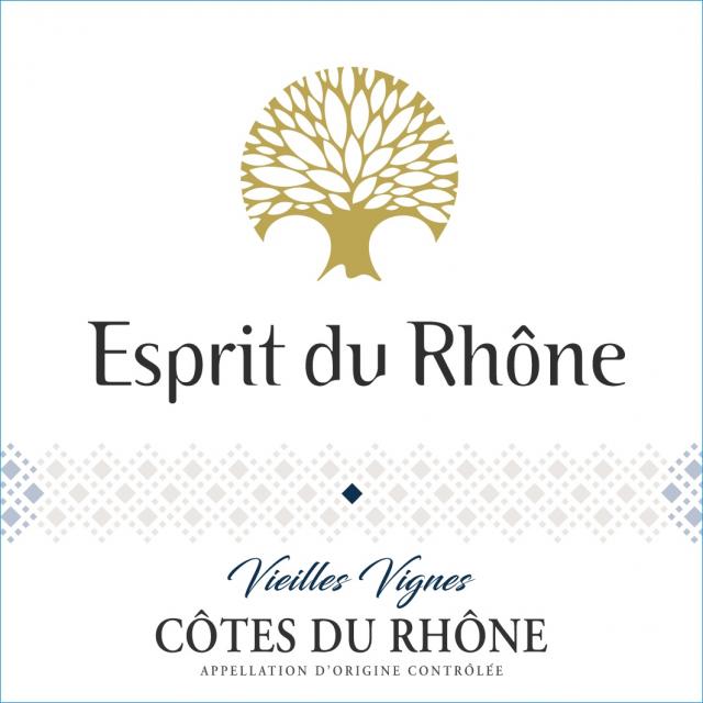 E Esprit du Rhône Vieilles Vignes CDR NM 75cl
