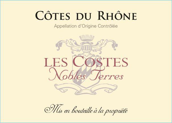 E Les Costes Nobles Terres CDR Rouge Blanc Rosé NM 75cl