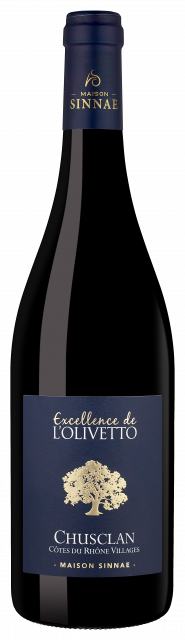 Excellence de l'Olivetto, AOC Côtes du Rhône Villages Chusclan, Red, 2023