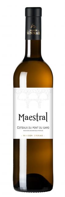 Maestral, IGP Coteaux du Pont du Gard, Blanc, 2023