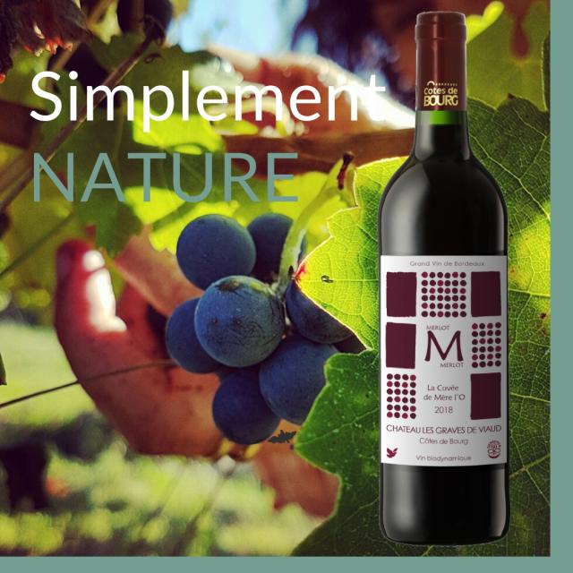 Merlo simplement nature bouteille SD
