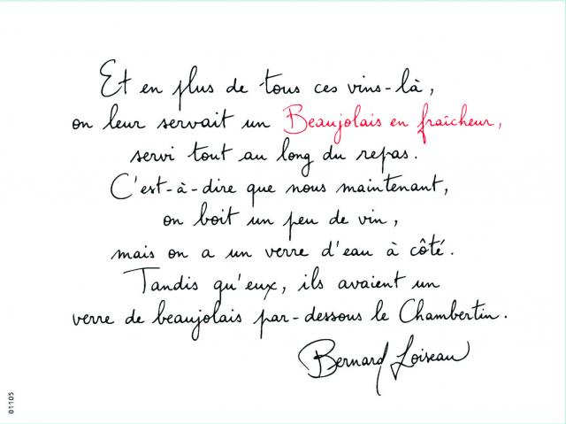 ETIQ BERNARDLOISEAU BEAUJOLAIS