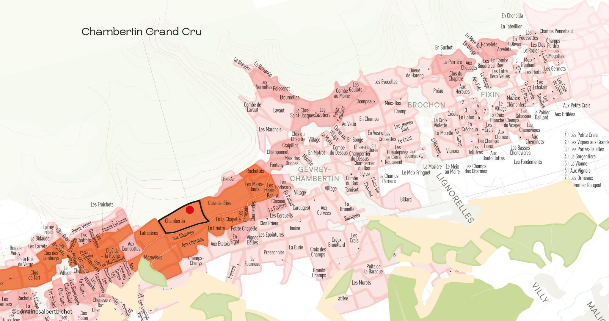 CarteChambertinGrandCruDomaineduClosFrantin