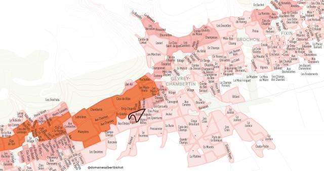 CarteGevreyChambertinPremierCruPetiteChapelle