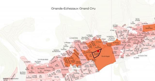  CarteGrandsEchezeauxGrandCruDomaineduClosFrantin