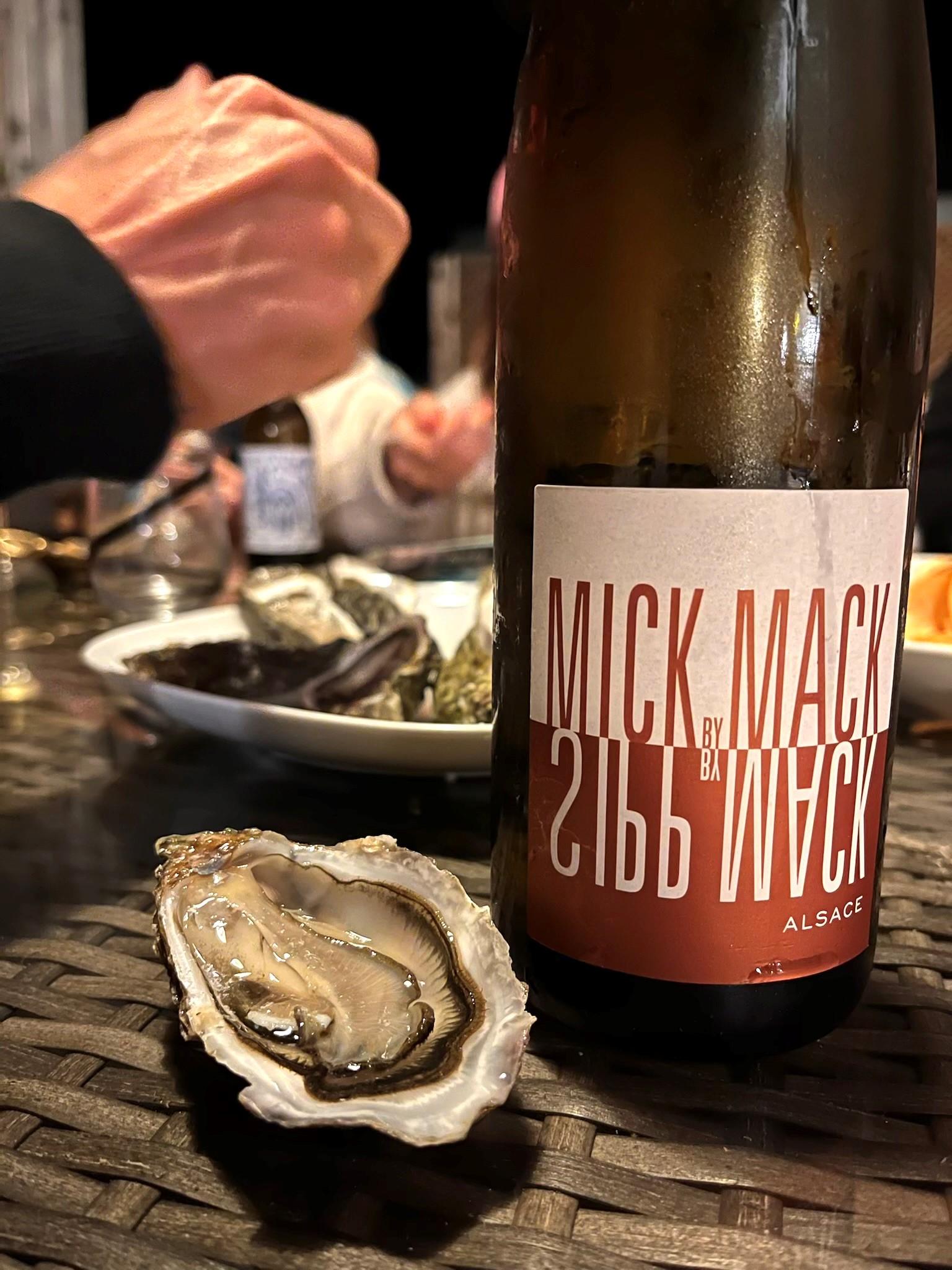 Mick Mack oyster time