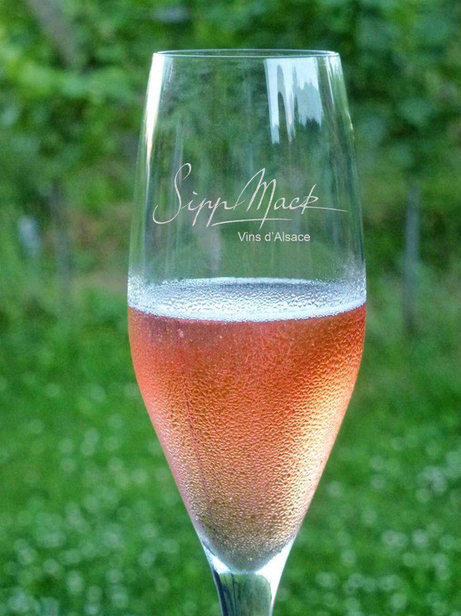 Verre Crémant Rosé