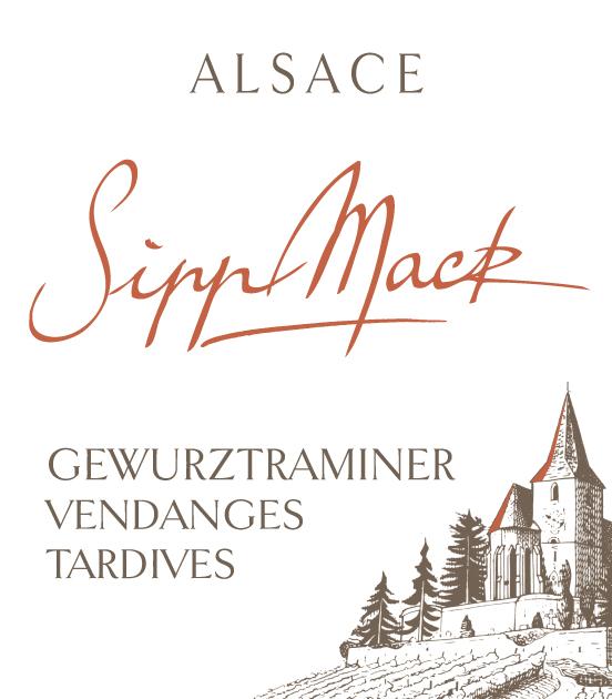 Sipp Mack Alsace Gewurztraminer Vendanges Tardives Lucie Marie 2017 FR-BIO-01