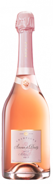 Champagne Deutz, Amour de Deutz rosé, AOC Champagne, Effervescent Brut, 2013