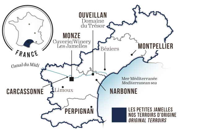 Carte Les Petites Jamelles