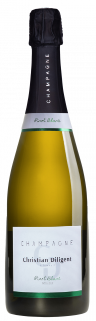 Champagne Christian Diligent, AOP Champagne, Pinot Blanc, Sparkling Brut