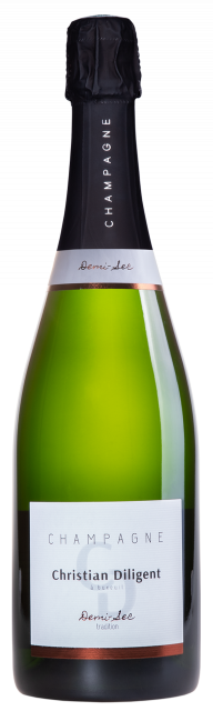 Champagne Christian Diligent, AOP Champagne, Tradition, Sparkling Demi-Sec