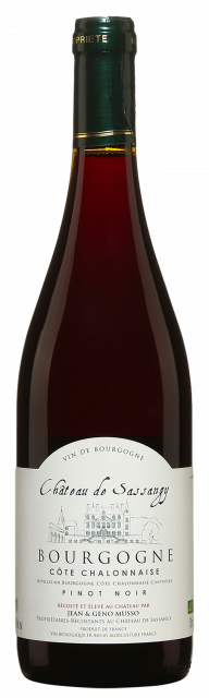 Château de Sassangy, AOP Bourgogne Côte Chalonnaise, Red
