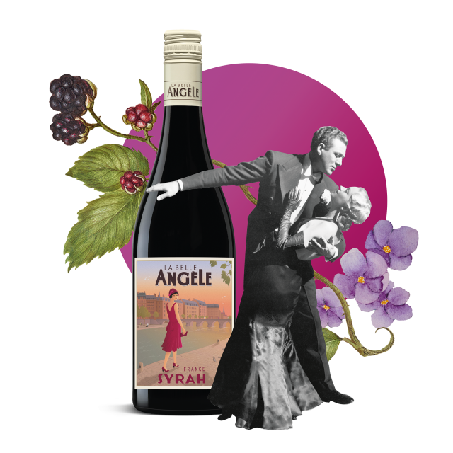 Collage - La Belle Angèle Syrah