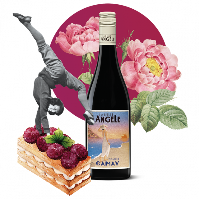 Collage - La Belle Angèle Gamay