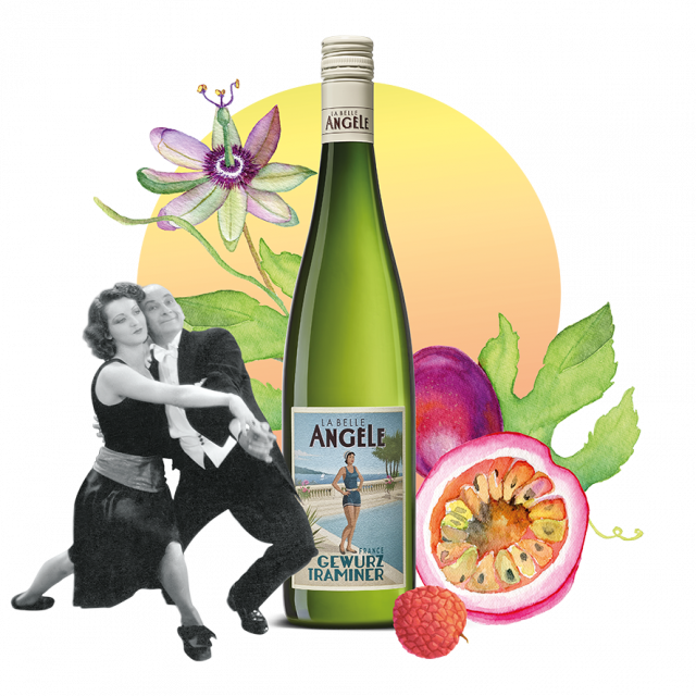 Collage - La Belle Angèle Gewurztraminer