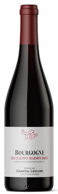 Domaine Chantal Lescure, AOP Bourgogne Pinot Noir, Taupes Maison Dieu, Red