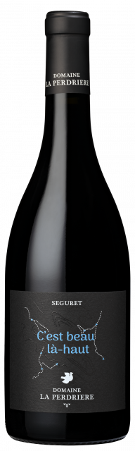 Domaine La Perdrière, AOP Côtes du Rhône Villages Séguret, C'est beau La-Haut, Red