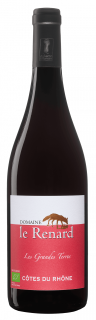 Domaine Le Renard, AOP Côtes du Rhône, Les Grandes Terres, Red