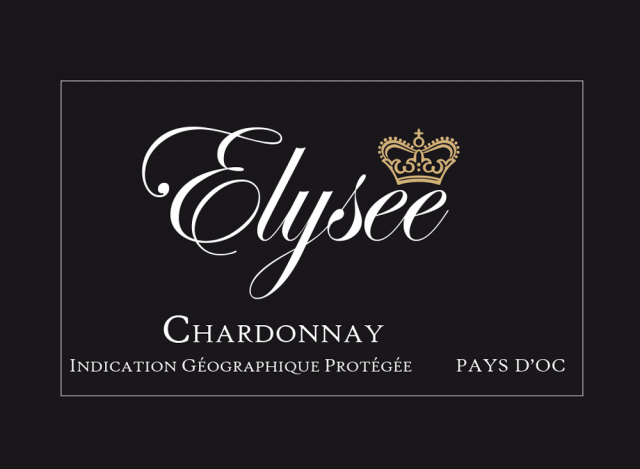 Elysée, Chardonnay, IGP Pays d'Oc, Blanc, 2024