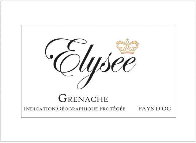 Elysée, Grenache, IGP Pays d'Oc, Rosé, 2024