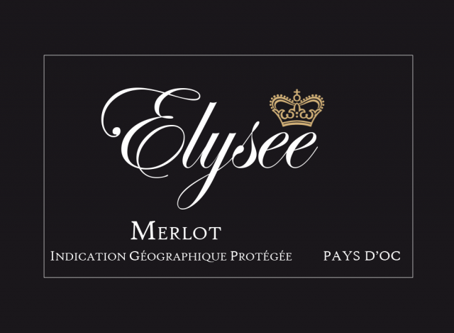 Elysée, Merlot, IGP Pays d'Oc, Rouge, 2023