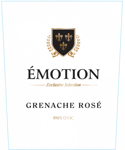 Etiquette -  ÉMOTION Grenache Oc 