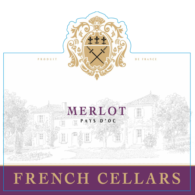 Etiquette - FC Merlot 75cl 