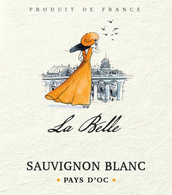 La Belle, Sauvignon Blanc, IGP Pays d'Oc, Blanc, 2024