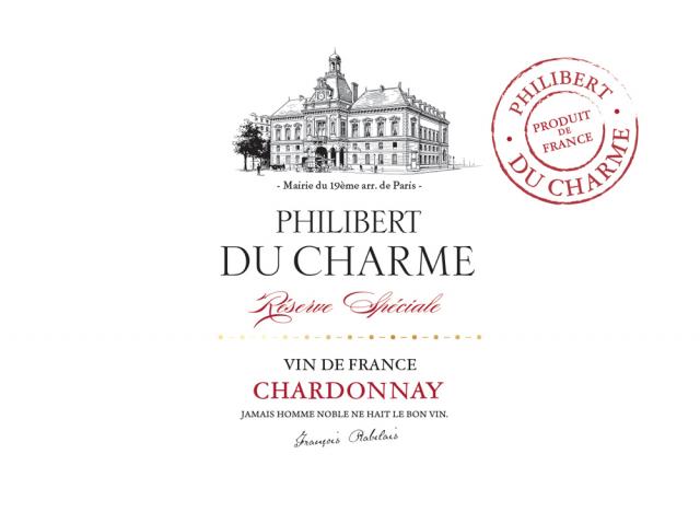 Philibert du Charme - Réserve Spéciale, Chardonnay, Vin de France, Blanc, 2025