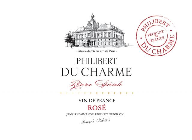 Philibert du Charme - Réserve Spéciale, Vin de France, Rosé, 2025