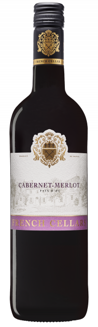 French Cellars, Cabernet-Merlot, Rouge, 2023