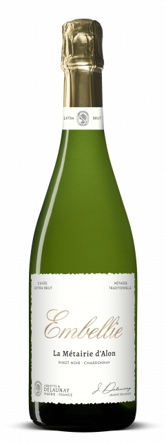Abbotts & Delaunay, Domaine de La Métairie d'Alon, Embellie, Vin de France, Effervescent Extra Brut