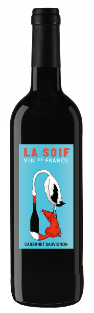 La Soif, Cabernet Sauvignon, Vin de France, Rouge, 2023