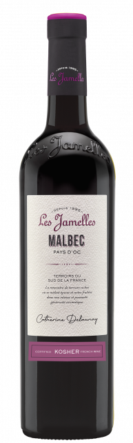 Les Jamelles, Malbec Kosher, Rouge, 2024