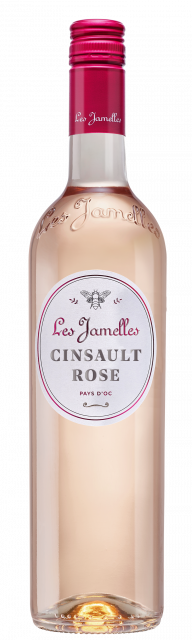 Les Jamelles, Les Rosés, Cinsault, IGP Pays d'Oc, Rosé, 2023