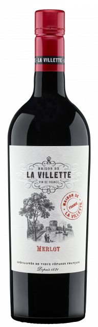 Maison De La Villette, Merlot, Rouge, 2025, Vis