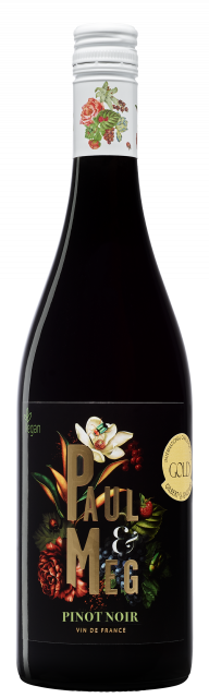 Paul & Meg, Pinot Noir, Vin de France, Rouge, 2023