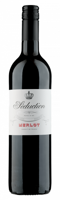 Séduction, Merlot, IGP Pays d'Oc, Rouge, 2024