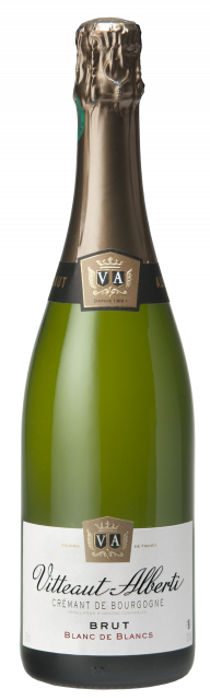 Maison Vitteaut-Alberti, AOP Crémant de Bourgogne, Blanc de blancs, Sparkling Brut