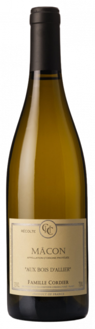 Christophe Cordier, AOP Mâcon, Aux Bois d'Allier, White, 2021