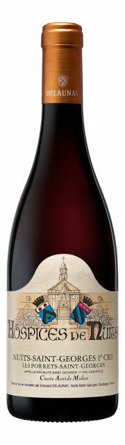 Edouard Delaunay, Nuits-Saint-Georges Premier Cru Les Porrets-Saint-Georges, Cuvée Antide Midan, Rouge, 2019