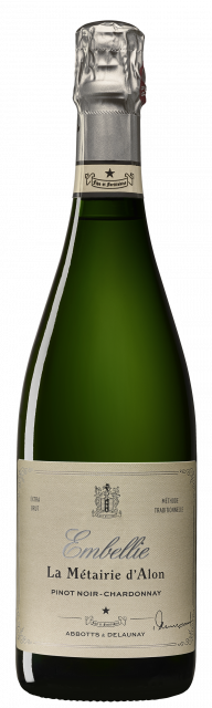 Abbotts & Delaunay, La Metairie D'Alon, Embellie Méthode Traditionnelle Extra Brut, Pinot Noir Chardonnay, Blanc
