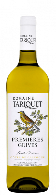 Domaine Tariquet, Premières Grives, IGP Côtes de Gascogne, Blanc 2025