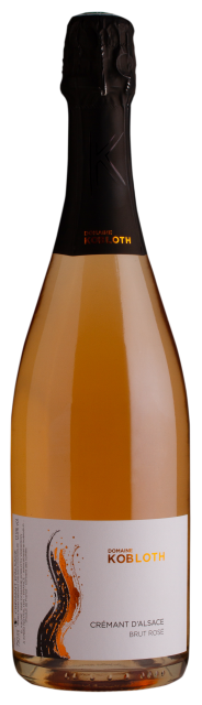 DOMAINE KOBLOTH, CREMANT D'ALSACE ROSE, Effervescent Brut Rosé