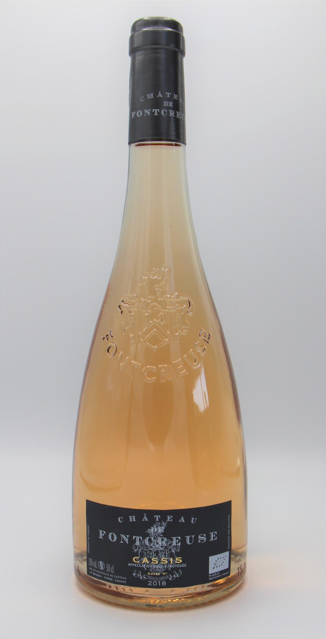 Château de Fontcreuse, Fontcreuse Cassis, Cuvée F, AOP Cassis, Rosé