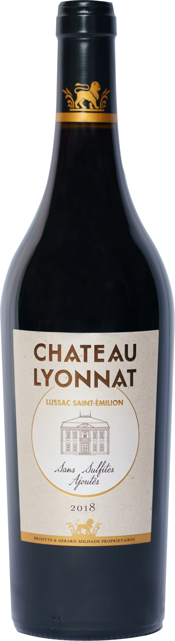 Château Lyonnat, Sans sulfites ajoutés, Lussac Saint-Emilion, 2020