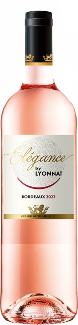 La Gamme Elegance By Lyonnat, Elegance By Lyonnat, Elégance by Lyonnat, AOC Bordeaux, Rosé, 2022