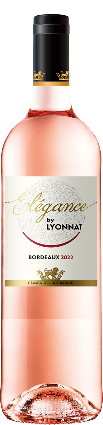 Elégance by Lyonnat, AOC Bordeaux, Rosé, 2022