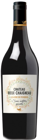 Château Vieux Chaigneau, Sans Sulfites Ajoutés, Lalande de Pomerol, 2018